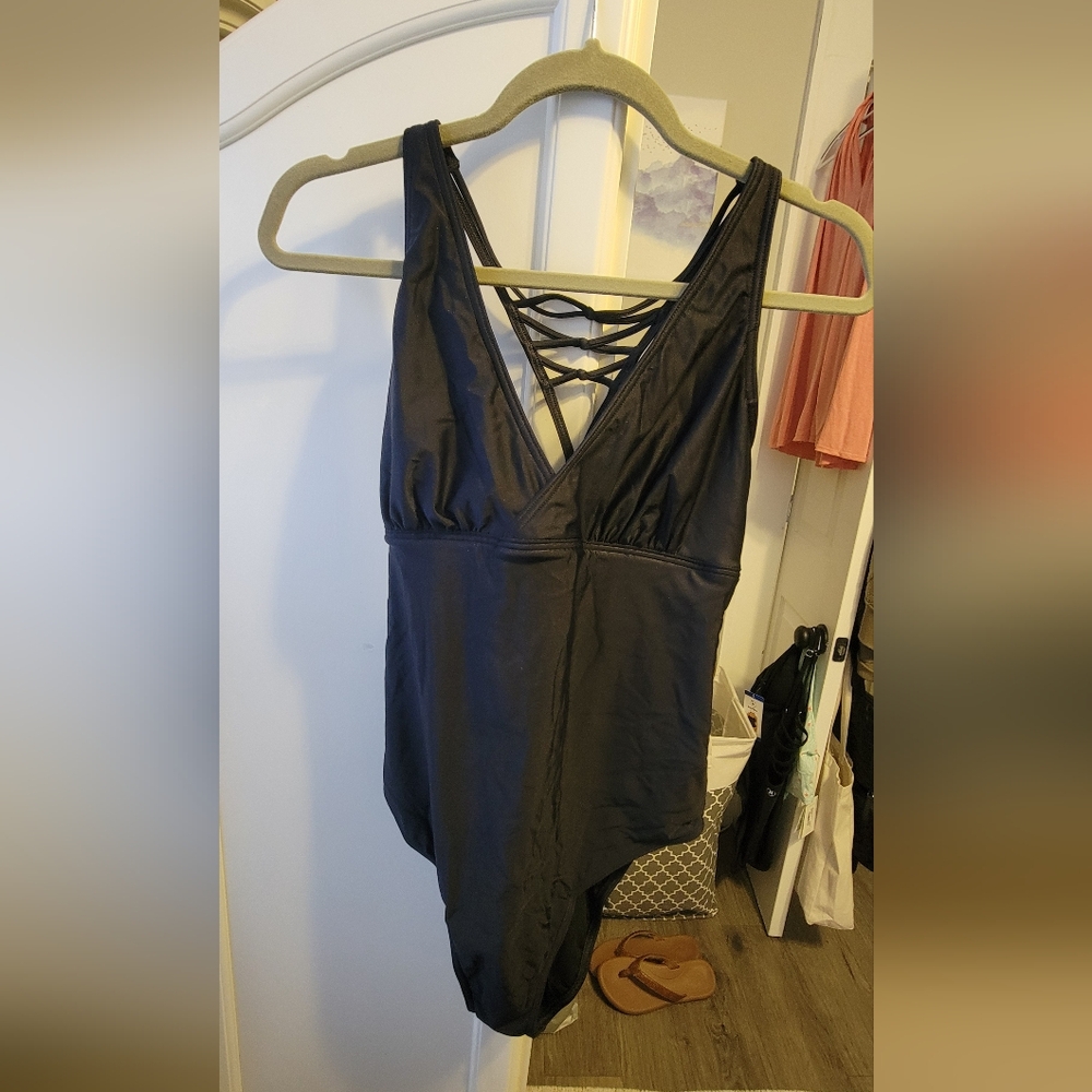 Prana Atalia Black Swimsuit NWT